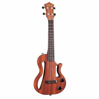 MAHALO EUK-200 Electric Ukulele Solid Body Concert Size w/Jack Preamp Headphone