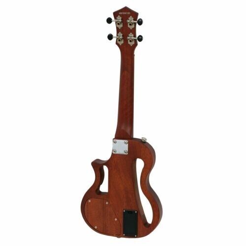 MAHALO EUK-200 Electric Ukulele Solid Body Concert Size w/Jack Preamp Headphone