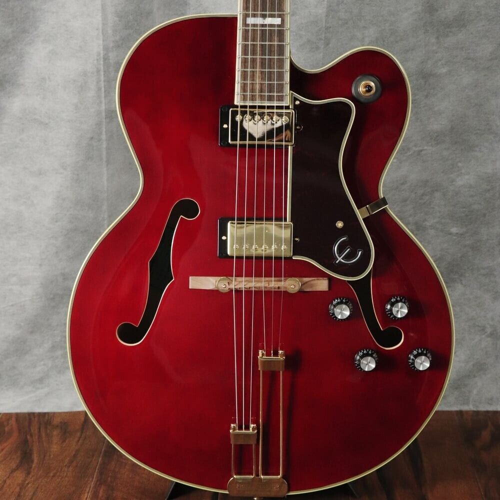 Epiphone Broadway Wine Red Electric Guitar Commemorating 150th anniversary w/bag