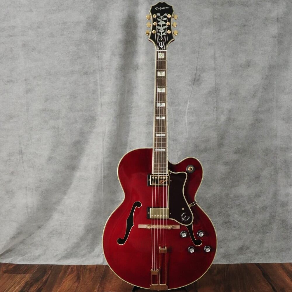 Epiphone Broadway Wine Red Electric Guitar Commemorating 150th anniversary w/bag